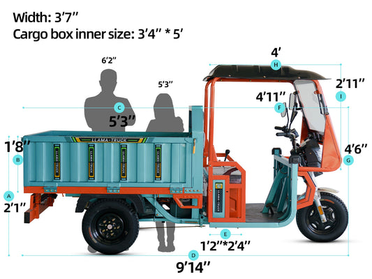 LLAMA Truck Blaze (Built in USA)