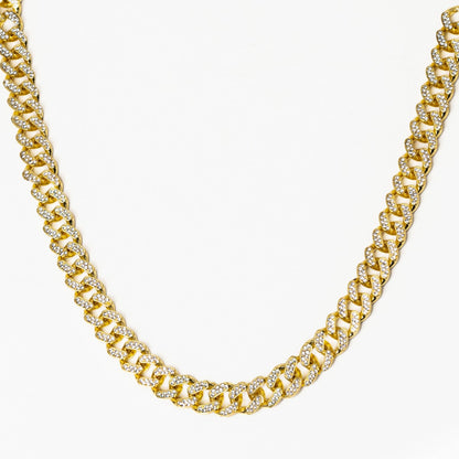 Llama The "Patriot" Iced-Out Cuban Link Chain